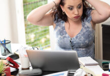 Are you embarrassed to have a messy desk in the office?